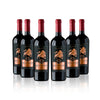 6 Pack Bestia Negra Merlot, Bestia Wines, Reserva de Familia, 750cc